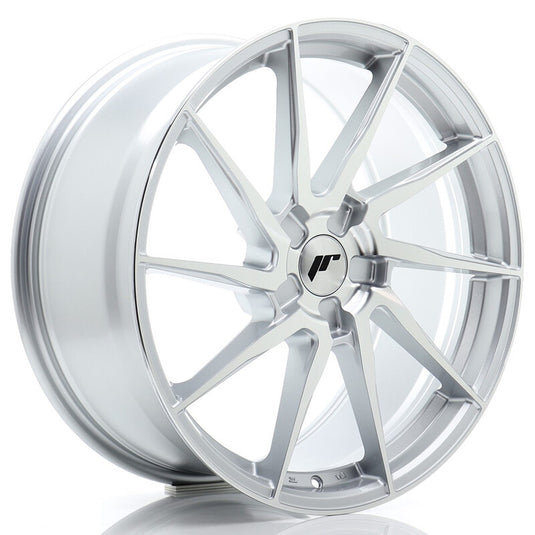 Cerchio Japan Racing JR-36 8,5x20 foratura su misura 5 fori ET20-45 - Argento