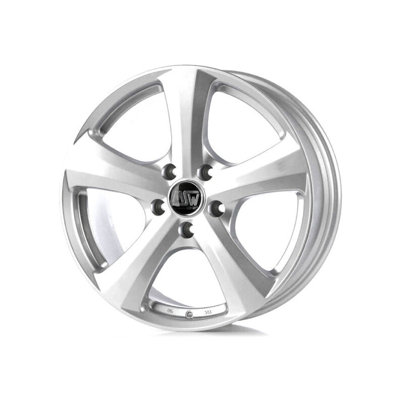 Carica immagine in Galleria Viewer, Cerchio MSW 19 Van 6,5x16 5x120 ET51 - Argento lucidato
