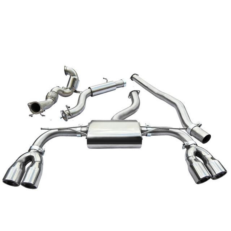 Linea di Scarico Completa "Turboback" Cobra per Audi S3 8V 3 Porte (12-20)