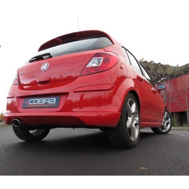 Linea di Scarico "Catback" Cobra per Opel Corsa D 1.6L SRI (10-14)