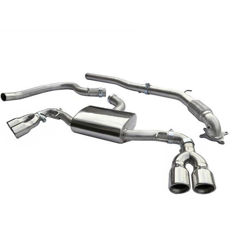 Carica immagine in Galleria Viewer, Linea di Scarico Completa "Turboback" Cobra per Audi TT 8J 1.8 &amp; 2.0L TFSI (2 Ruote Motrici, 07-11)
