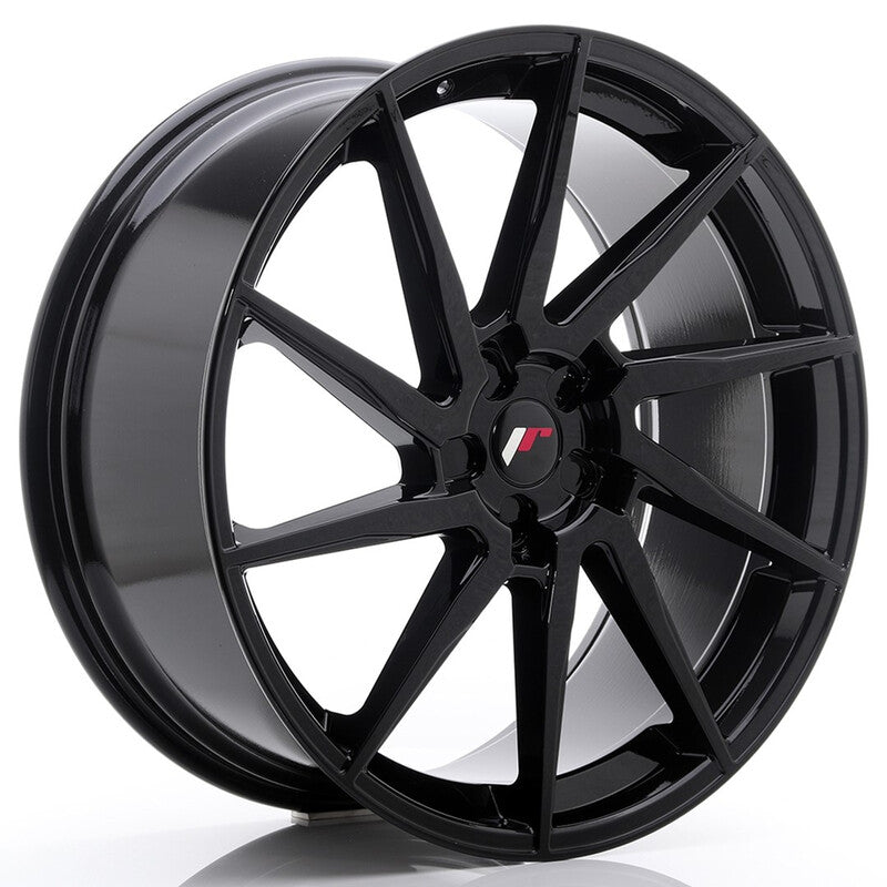 Cerchio Japan Racing JR-36 Extreme Concave 10x23 foratura su misura 5 fori ET30-55 - Nero lucido