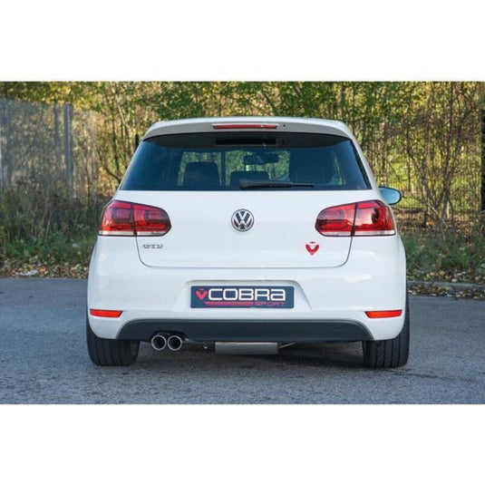 Linea di Scarico "Catback" Cobra per VW Golf 6 2.0L TDI 170 CV (09-13)