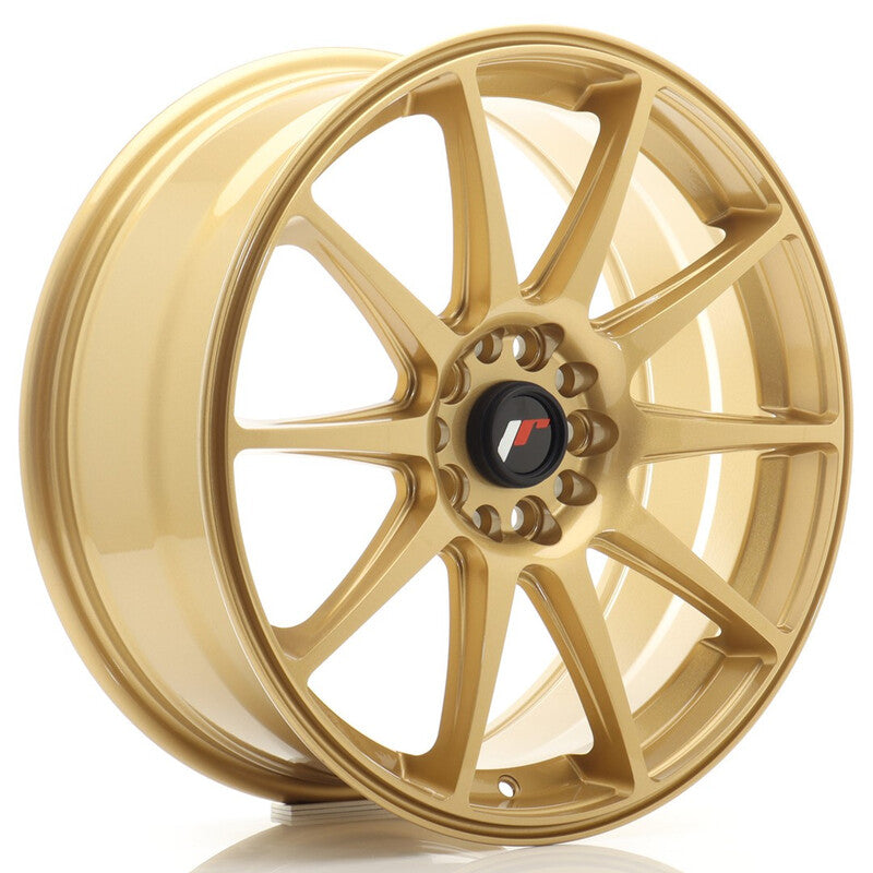 Carica immagine in Galleria Viewer, Cerchio Japan Racing JR-11 7,5x18 5x100/5x120 ET35 - Oro

