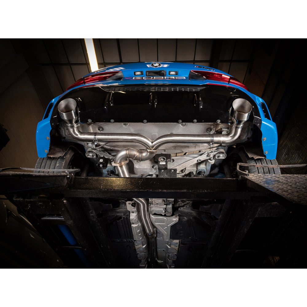 Linea di Scarico Completa "Venom Box Delete" Cobra per BMW M135i F40 (2019+) - con Valvola