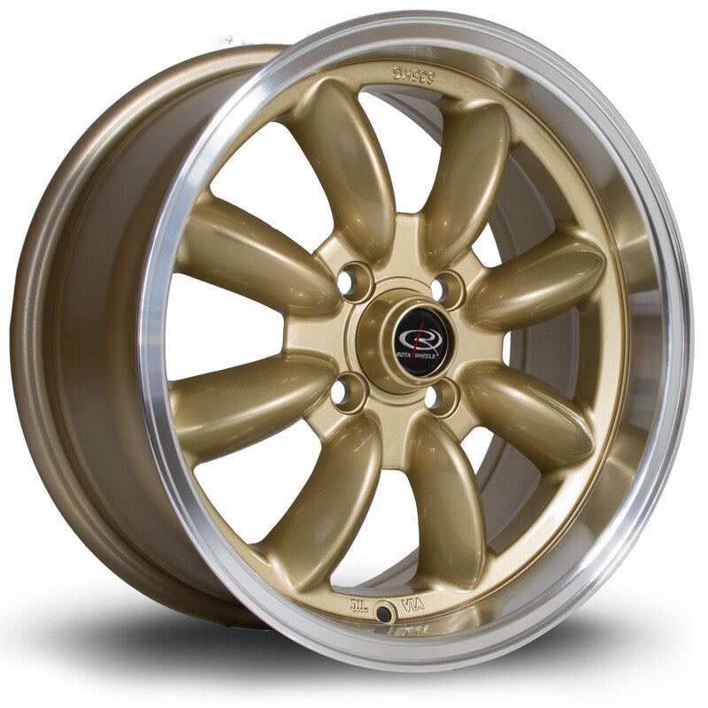 Cerchio Rota RB 7x15 4x100 ET30 - Oro