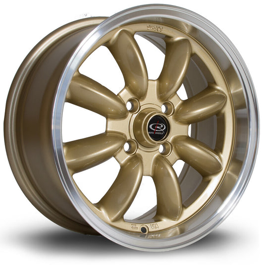 Cerchio Rota RB 7x15 4x100 ET30 - Oro