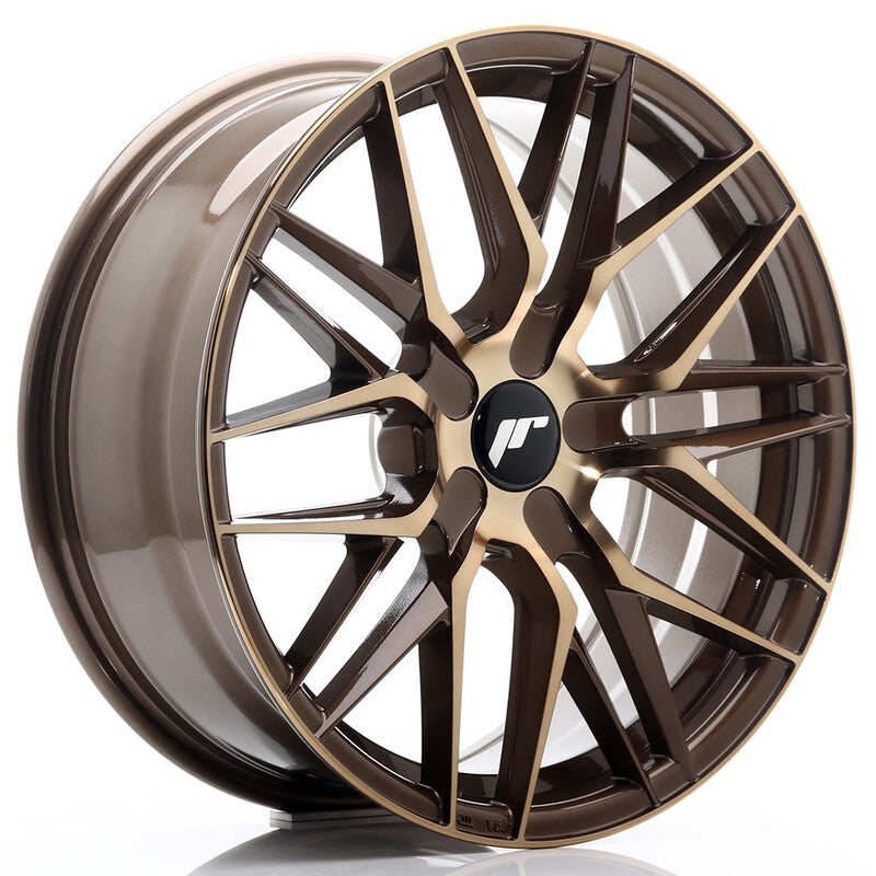 Cerchio Japan Racing JR-28 7,5x18 foratura su misura 4/5 fori ET20-40 - Bronzo