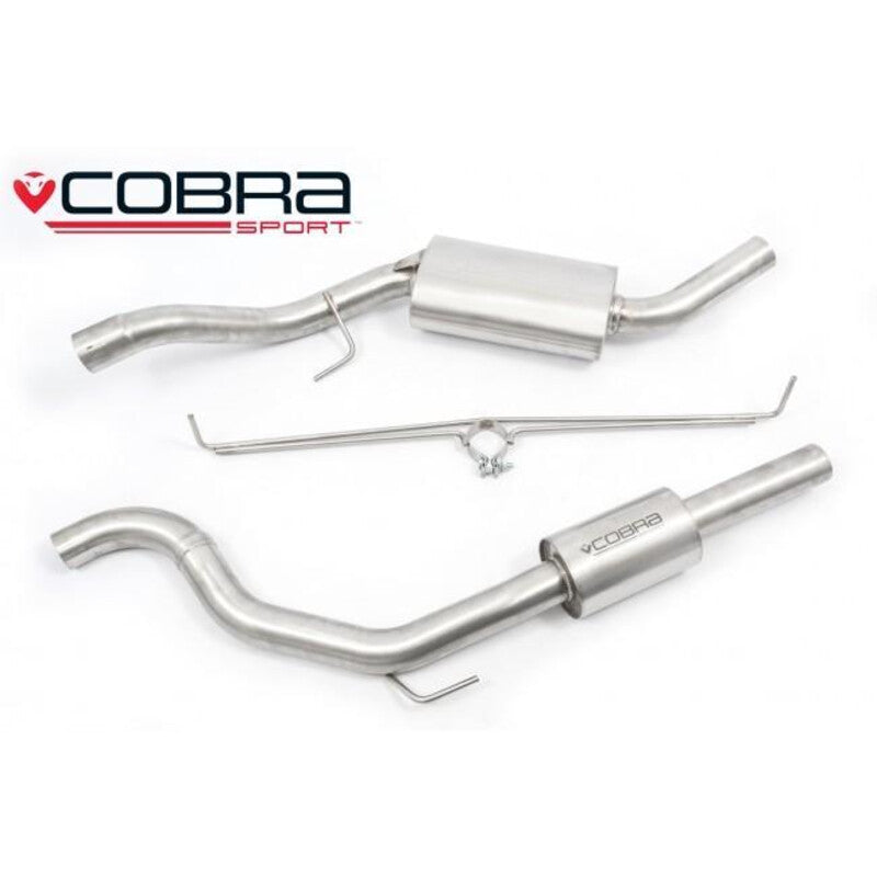 Linea di Scarico "Catback" Cobra per Opel Corsa D OPC (10-14)