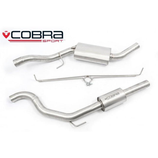 Linea di Scarico "Catback" Cobra per Opel Corsa D OPC (10-14)