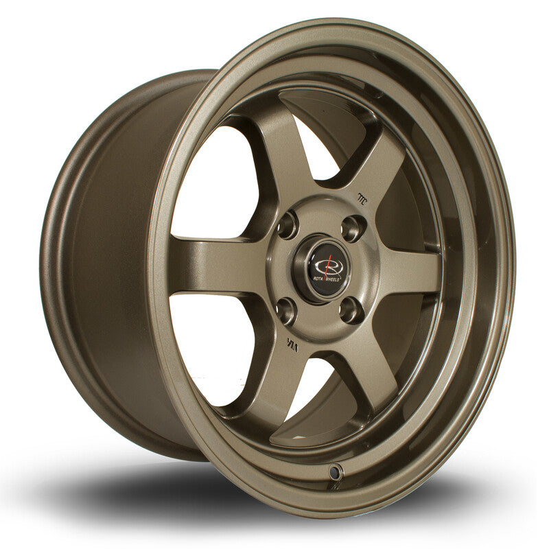 Cerchio Rota Grid V 8x16 4x100 ET20 - Bronzo