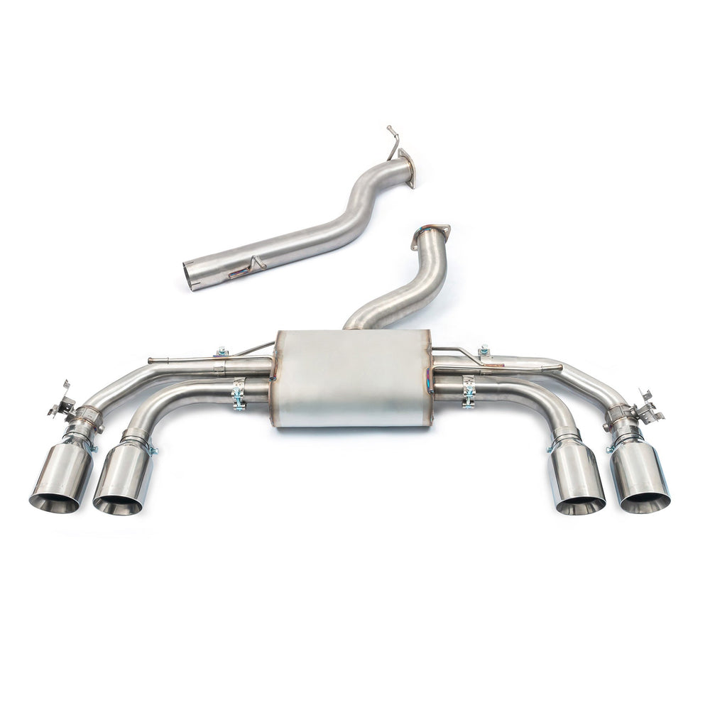 Linea di Scarico Completa Cobra per VW Tiguan R 2.0L TSI (2021+) - Race, con Valvola