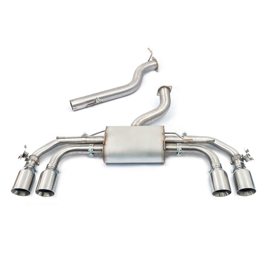 Linea di Scarico Completa Cobra per VW Tiguan R 2.0L TSI (2021+) - Race, con Valvola