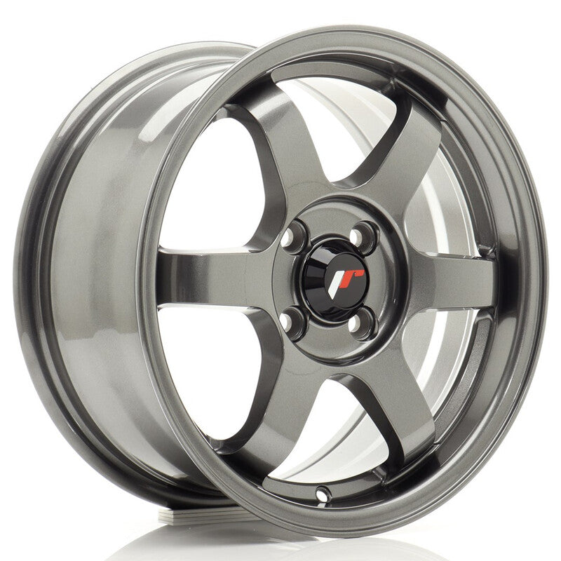Carica immagine in Galleria Viewer, Cerchio Japan Racing JR-3 7x15 4x100 ET40 - Gunmetal
