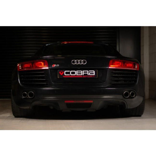 Linea di Scarico "Catback" Cobra per Audi R8 V8 (07-13), con Valvola