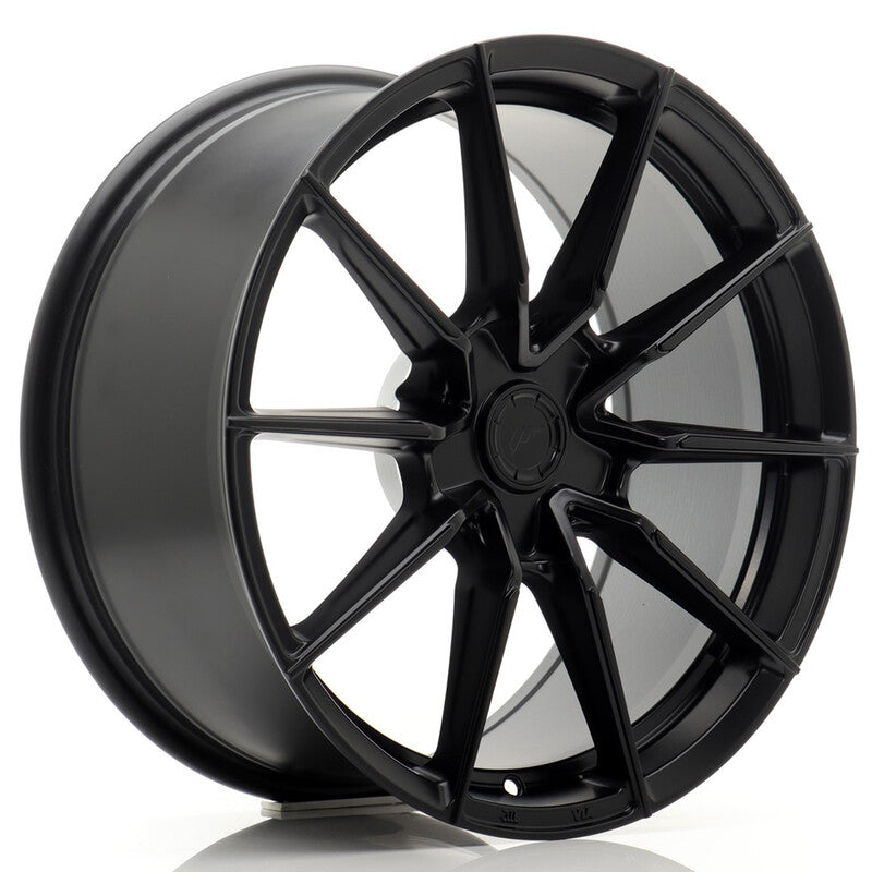 Carica immagine in Galleria Viewer, Cerchio Japan Racing SL-02 Super Light 8,5x18 foratura su misura 5 fori ET20-45 - Nero opaco

