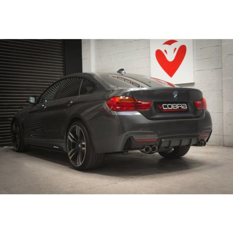 Silenziatore "Style M4" Cobra per BMW 430d F32, F33 & F36 (13-20)