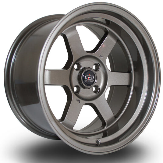 Cerchio Rota Grid V 9x16 4x100 ET0 - Bronzo