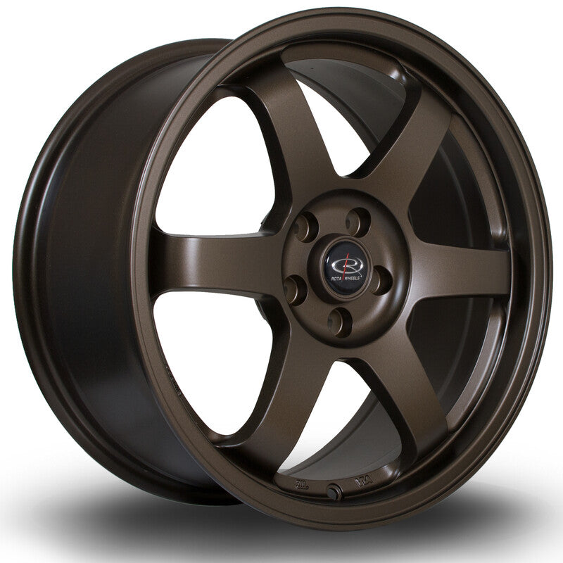 Cerchio Rota Grid 8x17 5x120 ET35 - Bronzo