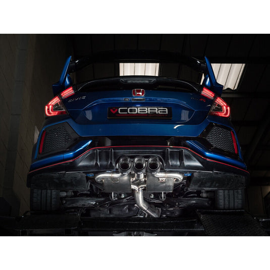 Linea di Scarico "Turbo Back" Cobra per Honda Civic Type R FK8 (Modello UK)