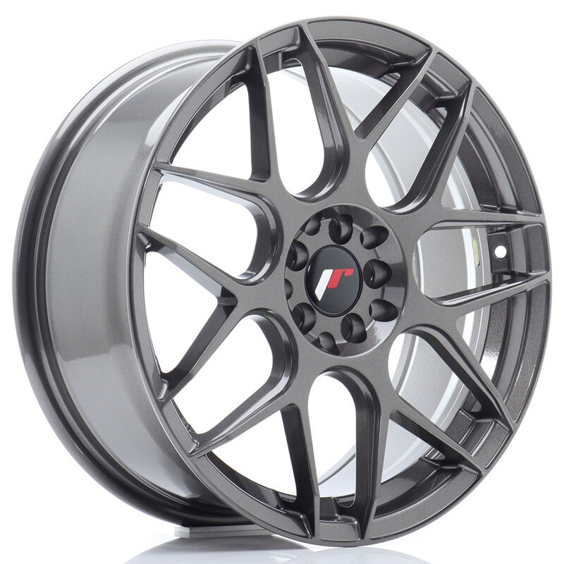Carica immagine in Galleria Viewer, Cerchio Japan Racing JR-18 7,5x18 5x112/5x114.3 ET40 - Hyper Gray
