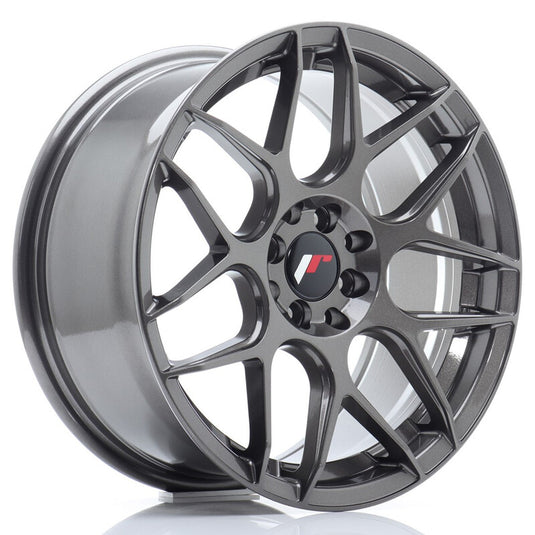 Cerchio Japan Racing JR-18 8x17 4x100/4x114.3 ET35 - Hyper Gray