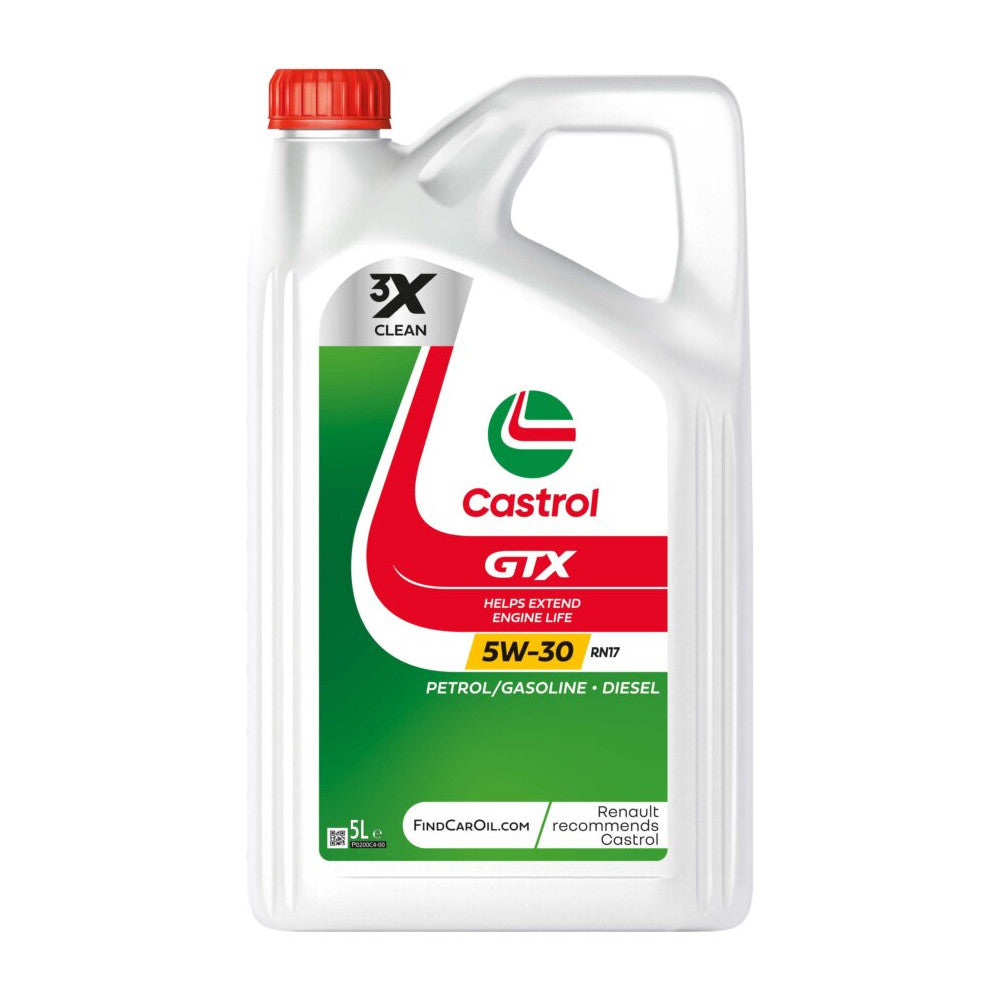 5L Olio Motore Castrol GTX 5W30 RN17