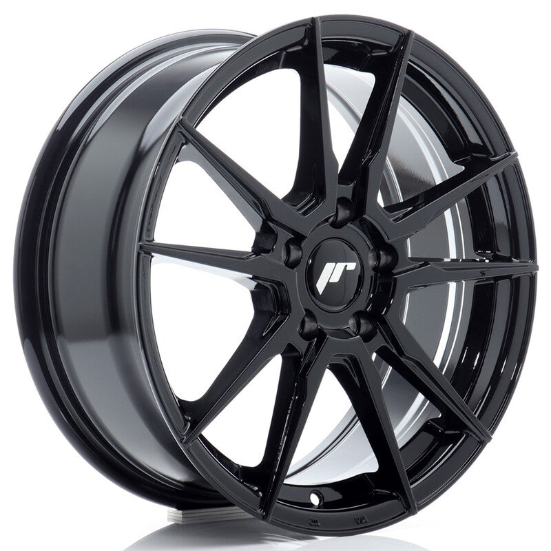 Cerchio Japan Racing JR-21 7x17 5x100 ET40 - Nero lucido