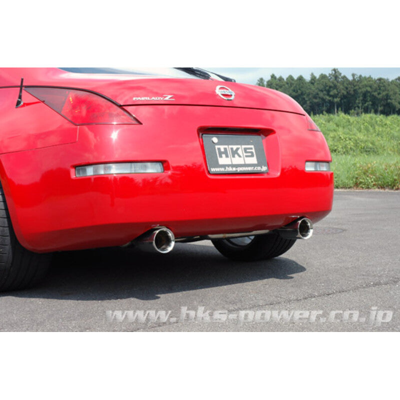 Linea di Scarico HKS "Super Sound Master" per Nissan 350Z 280 CV & 300 CV (VQ35DE, RHD)