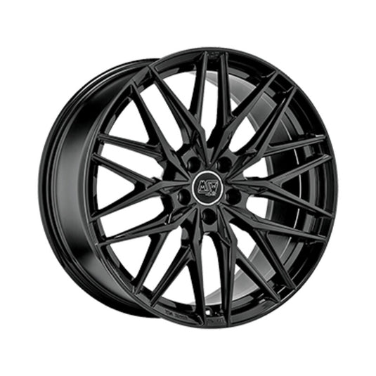 Cerchio MSW 50 9,5x21 5x120 ET49 - Nero lucido
