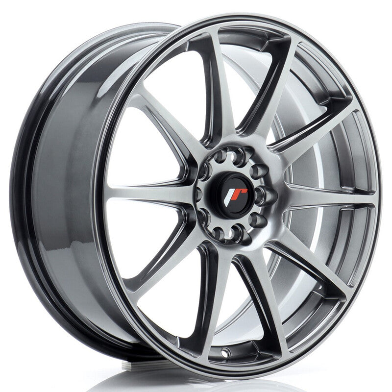 Cerchio Japan Racing JR-11 7,5x18 5x100/5x120 ET35 - Hyper Black