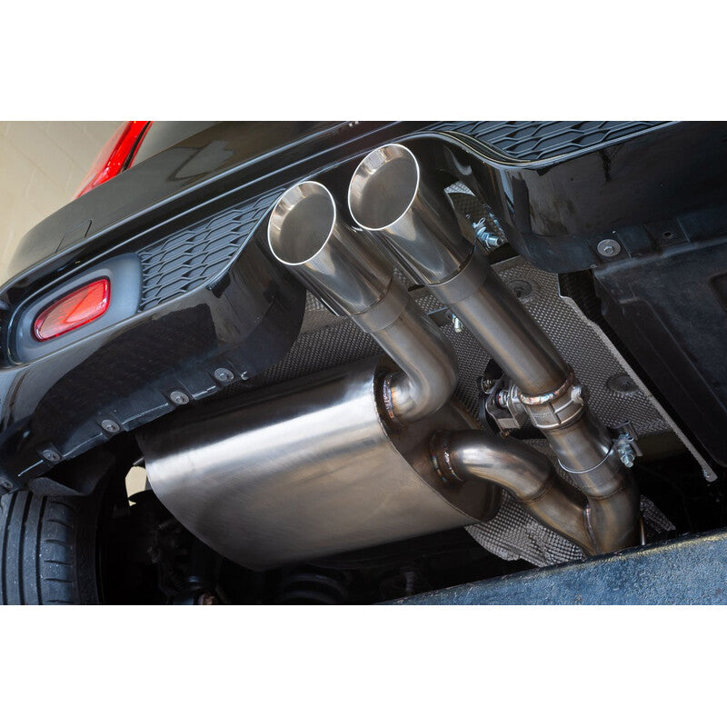Linea di Scarico "Catback" Cobra per Mini Cooper S F56 Ø3" (14-18), con Valvola