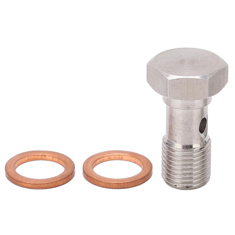 Vite Banjo JIC 7/16"-24 con Restrittore 1 mm per Turbo su Cuscinetti