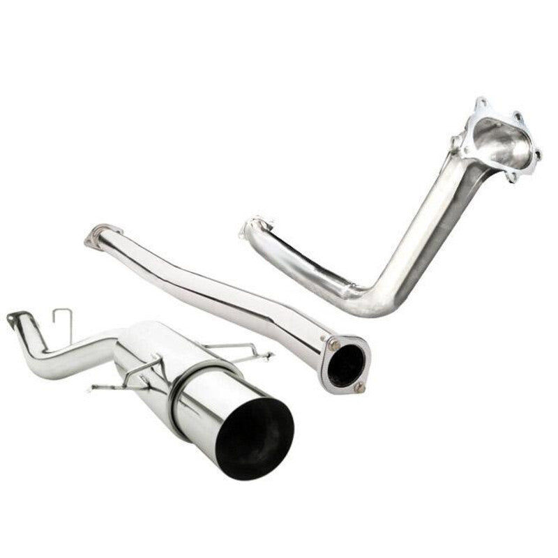 Carica immagine in Galleria Viewer, Linea di Scarico Completa "Turboback" Cobra per Subaru Impreza GD / GG 2.0 &amp; 2.5L Turbo Ø3" (01-07) - Race
