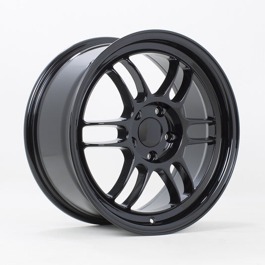 Cerchio Rota TFS3 8x17 5x114.3 ET42 - Nero lucido