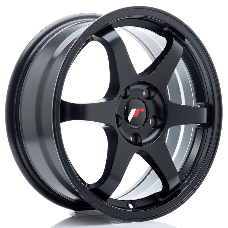 Cerchio Japan Racing JR-3 7x17 4x100 ET40 - Nero opaco