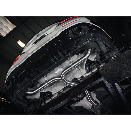 Linea di Scarico Completa "Venom Box Delete" Cobra per Mercedes A 35 AMG Berlina (2019+)