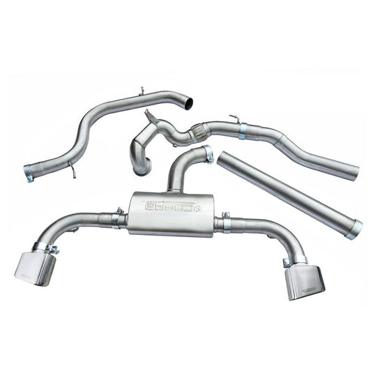 Linea di Scarico Completa "Turboback" Cobra per Seat Leon Cupra 5F 280-300 CV, senza FAP (14-18)