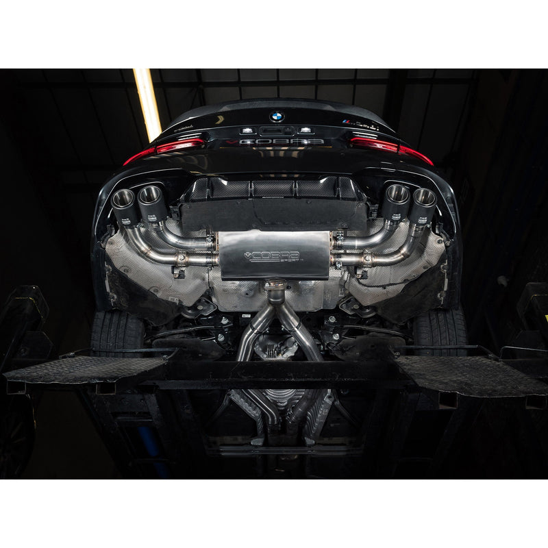Carica immagine in Galleria Viewer, Linea di Scarico Completa Cobra per BMW M340i G20/G21 (2019+) - con Valvola, a Quattro Uscite
