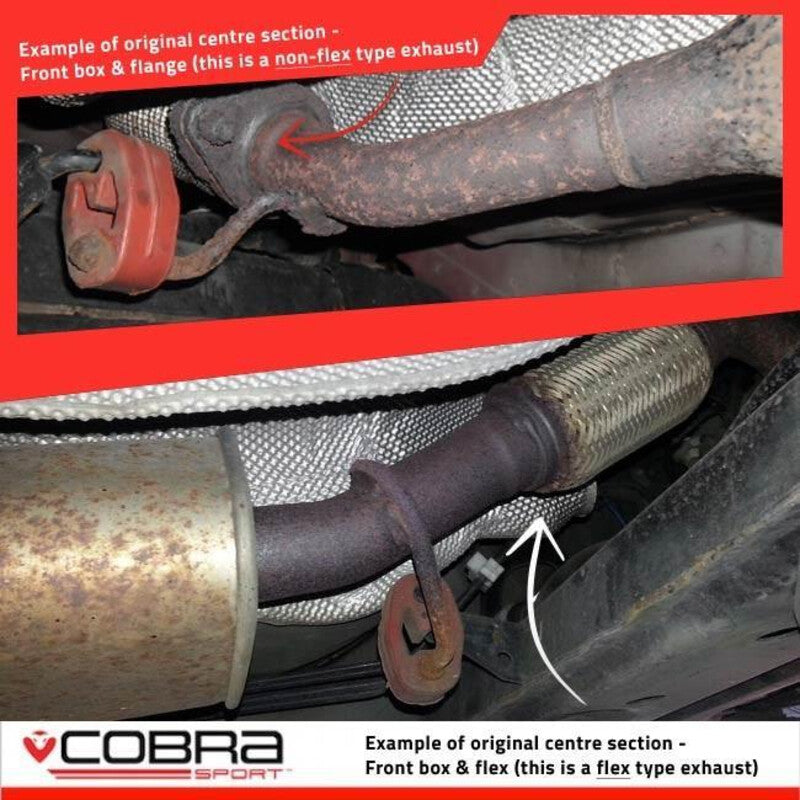 Carica immagine in Galleria Viewer, Linea di Scarico "Catback" Cobra per Ford Fiesta 1.2, 1.4 &amp; 1.6L MK7 (Zetec)
