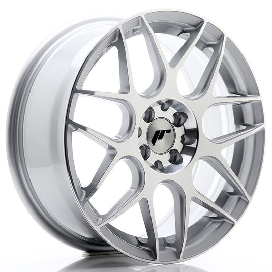 Cerchio Japan Racing JR-18 7x17 4x100 ET40 - Argento lucidato