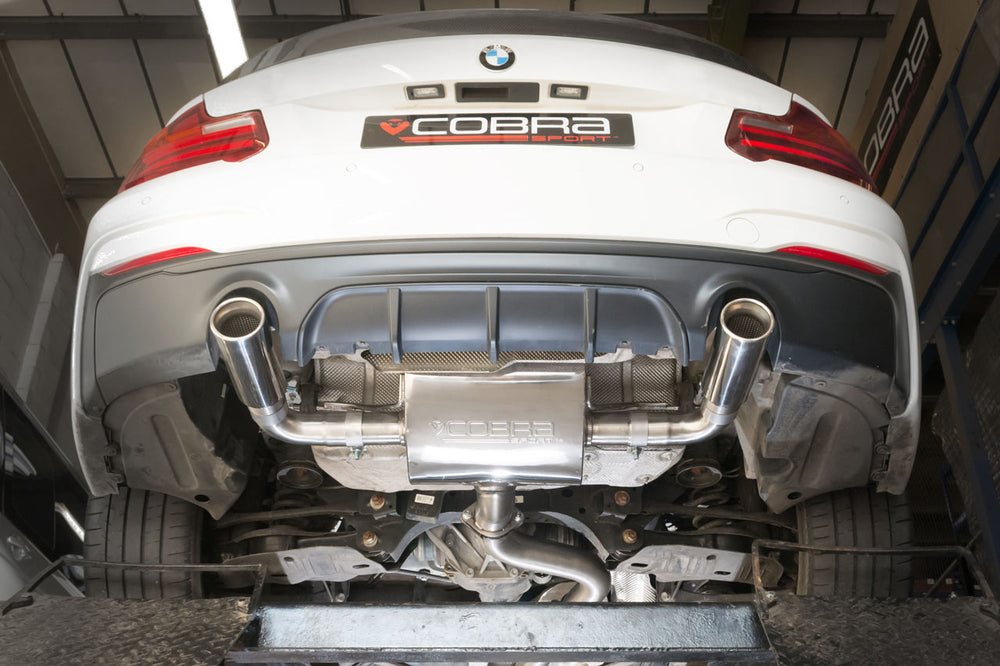 Silenziatore Cobra per BMW M240i Auto F22 LCI (15-21) - per Eliminazione FAP / Risonatore Cobra