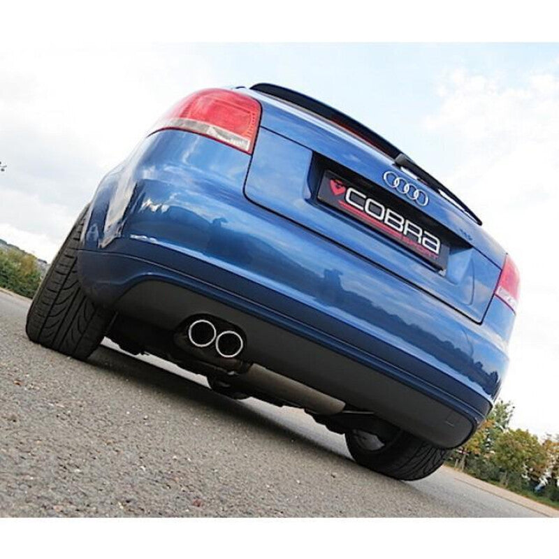 Carica immagine in Galleria Viewer, Linea di Scarico "Catback" Cobra per Audi A3 8P Sportback, 2.0L TFSI, 2 Ruote Motrici (03-12)
