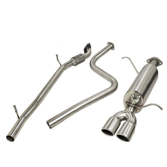 Linea di Scarico "Catback" Cobra per Ford Fiesta 1.2, 1.4 & 1.6L MK7 (Zetec)