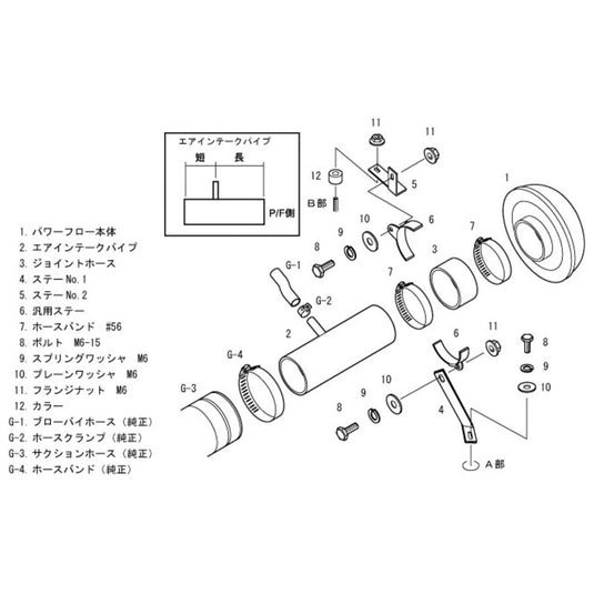 Aspirazione Diretta HKS Super Power Flow per Honda Integra Type R DC5