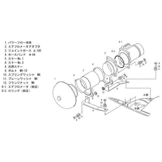 Aspirazione Diretta HKS Super Power Flow per Nissan Skyline R34 GT-T