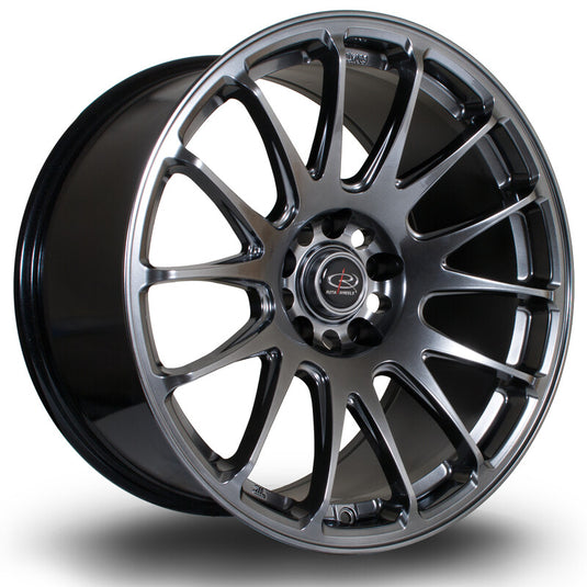 Cerchio Rota Reeve 9,5x18 5x114.3 ET30 - Hyper Black
