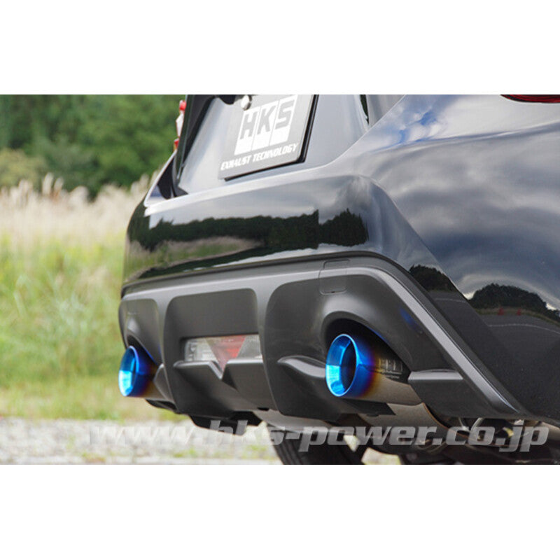 Linea di Scarico HKS "Legamax Sports" Ti-Tip per Subaru BRZ