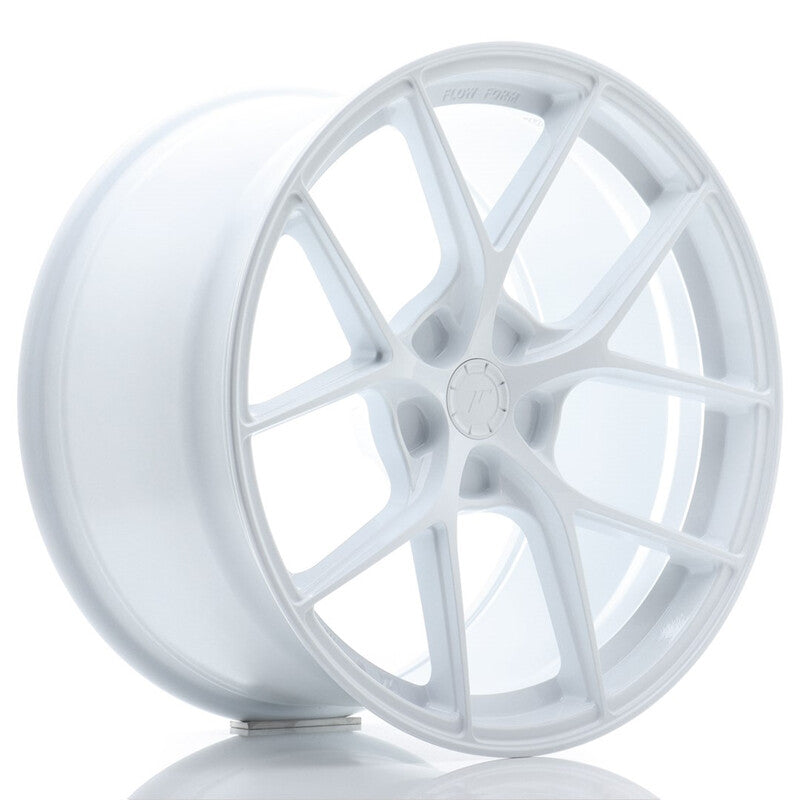 Cerchio Japan Racing SL-01 Super Light 9,5x19 foratura su misura 5 fori ET25-40 - Bianco