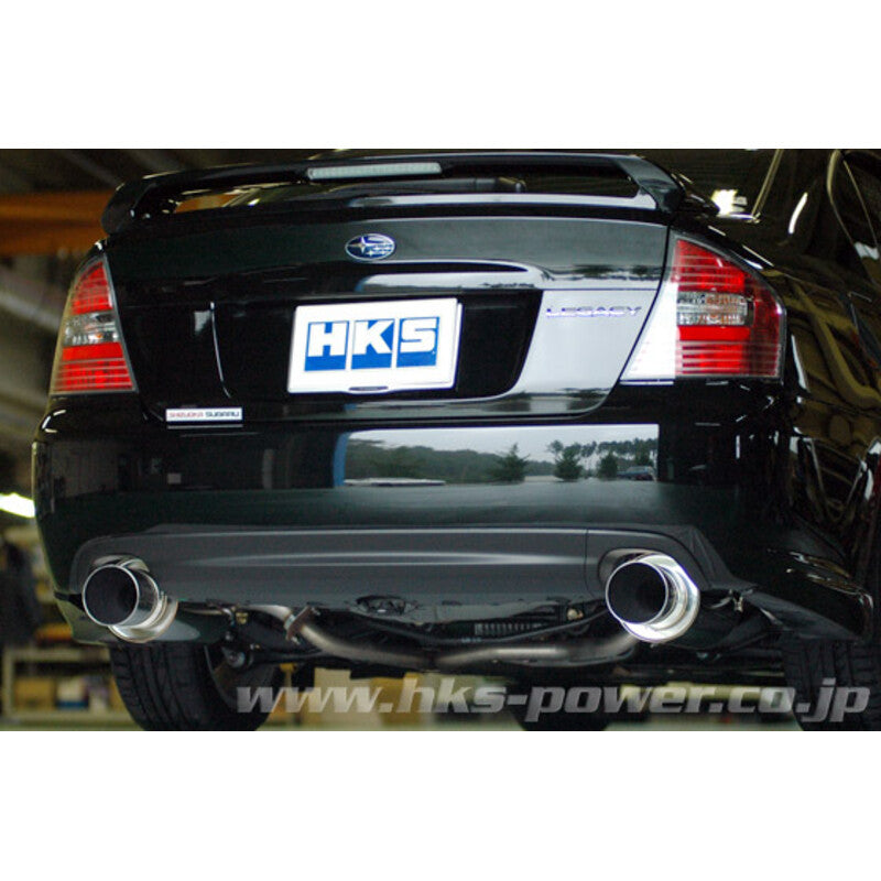 Linea di Scarico HKS "Silent Hi-Power" per Subaru Legacy B4 BL5 (03-09, EJ20 Turbo)